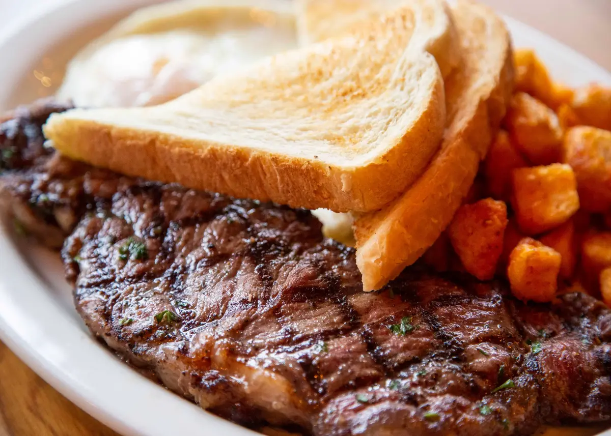 Top Sirloin and Eggs