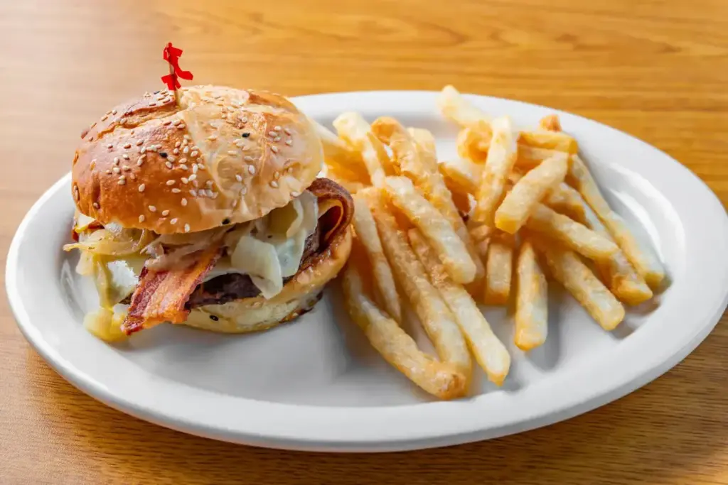 burger fries